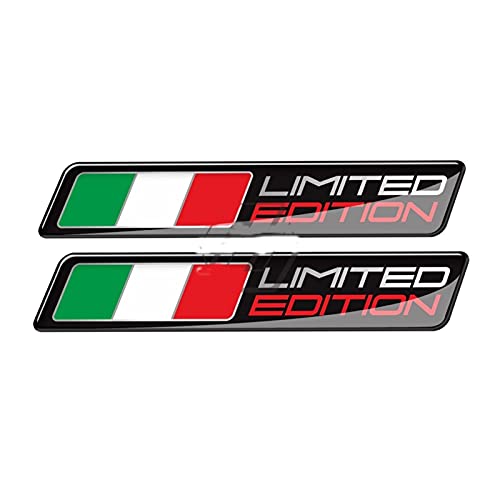 JDDRCASE Motorrad Limited Edition 3D Italia Flag-Aufkleber Compatible with Piaggio Vespa GTS GTV LX Sprint Primavera 50 125 150 200 250 300 300ie (Farbe : Natural) von JDDRCASE