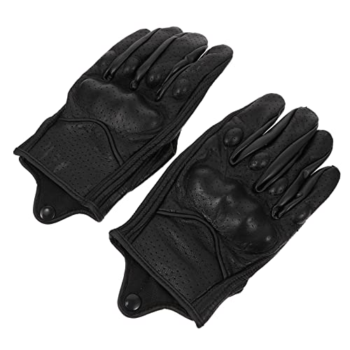 JECOMPRIS 1 Paar Wanderhandschuhe Winter Outdoor Handschuhe Langlebige Lederhandschuhe Unisex Warme Handschuhe Offroad Motorradhandschuhe Kreative Handschuhe Praktische von JECOMPRIS