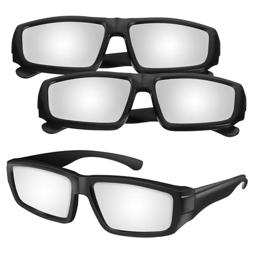 JECOMPRIS 3 Stück Schutzbrille Schutzbrille Schutzbrille Schweißbrille Für Herren Eclipse Solarbrille Schutzbrille Anti Kratz Brille Schutzbrille von JECOMPRIS