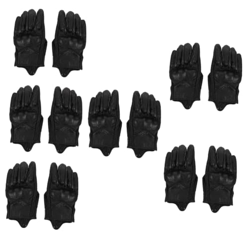 JECOMPRIS 6 Paar rutschfeste Handschuhe Outdoor Kletterhandschuhe Robuste Lederhandschuhe Kreative Handschuhe Wanderhandschuhe Reithandschuhe Winddichte Handschuhe Praktische von JECOMPRIS