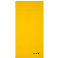 JELEX "100FIT" Fitness Handtuch mit Zip-Tasche gelb von JELEX