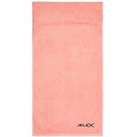 JELEX "100FIT" Fitness Handtuch mit Zip-Tasche rosa von JELEX