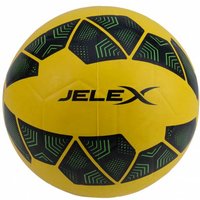JELEX Bolzplatzheld Gummi Fußball schwarz-gelb von JELEX