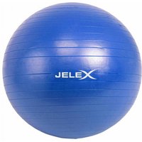 JELEX Fitness Yogaball inkl. Pumpe 65cm blau von JELEX