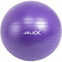 JELEX Fitness Yogaball inkl. Pumpe 65cm lila von JELEX