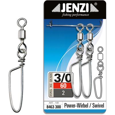 JENZI Power-Wirbel Strong. Nickel Gr.3/0 60kg von JENZI