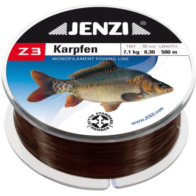 JENZI Z3 Line Karpfen mit Fischbild 0,35mm 500m von JENZI