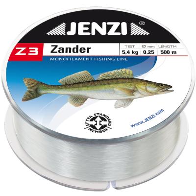 JENZI Z3 Line Zander mit Fischbild 0,25mm 500m von JENZI