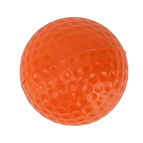 JEOZBM Golf-Übungsbälle, PU-Schaum-Golf-Trainingsbälle, Elastische Weiche Schaumstoff-Golfbälle für Das Training Im Innen- Oder Außenbereich(42.5mm-orange) von JEOZBM