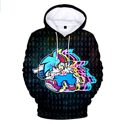 JFLY Friday Night Funkin Hoodie 3D Sweatshirt Long Sleeve Women Mens Tracksuit Harajuku Streetwear 2021 Video Game Clothes Plus Size von JFLY