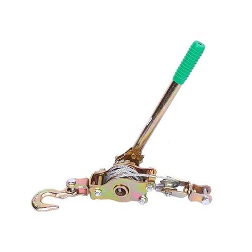 JHXHFJXZ 2T Spanner Hochkohlenstoffstahl Verdickter Getriebeseilspanner Multifunktionaler manueller Stahldrahtverschluss for Autofracht Präzise Kontrolle der Bewegung von JHXHFJXZ