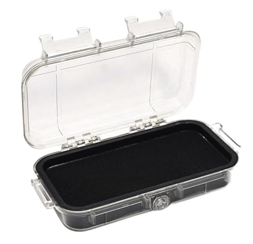 JINSBON Wasserdichte Dry Box versiegelter ABS-Kunststoff-Sicherheitskoffer für Geräteschutz, Wie abgebildet von JINSBON