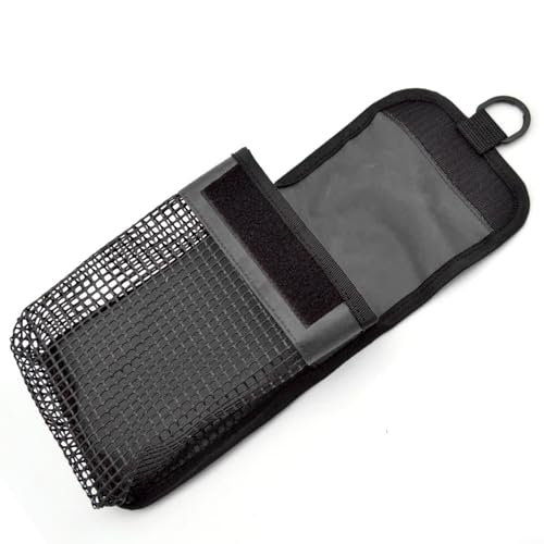 JINSBON Wasserdichte Tauchtasche, Netztaschen für Zubehör, einfach zu tragen (schwarz) von JINSBON