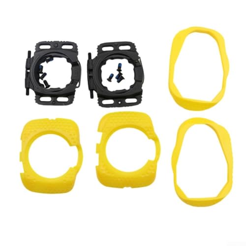 Wahoo-Fahrradpedale, Rennrad-Pedal-Stollen für Wahoo-Fahrrad-Ersatzteile, Clip-Set für SpeedPlay (gelb) von JINSBON