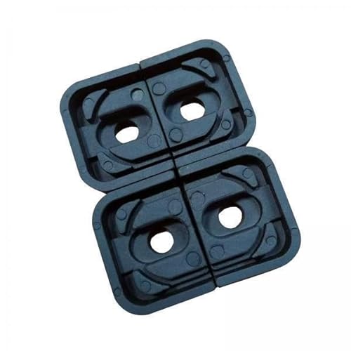 JISADER 2X 4X Anti Vibrations Pad für Klimaanlagen, Quadratisch, Lärmschutz, Tragbar, von JISADER