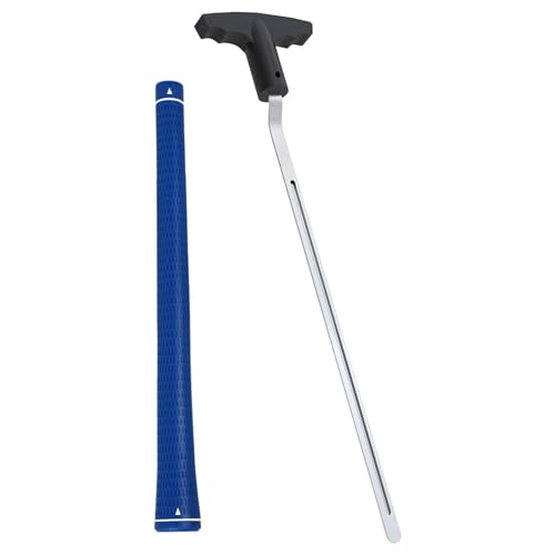 JISADER Golf Grip Entfernung Werkzeug Golf Grip Werkzeug V Groove Grip Remover Grip Reparatur für Golf, Dunkelblau von JISADER