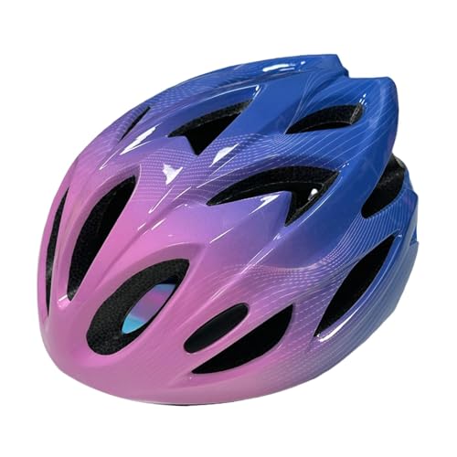 JISADER Kinder Fahrradhelm Fahrradhelm Mode Jungen und Mädchen Sporthelm Kinder Fahrradhelm für Outdoor Rollschuhlaufen, ROSA von JISADER