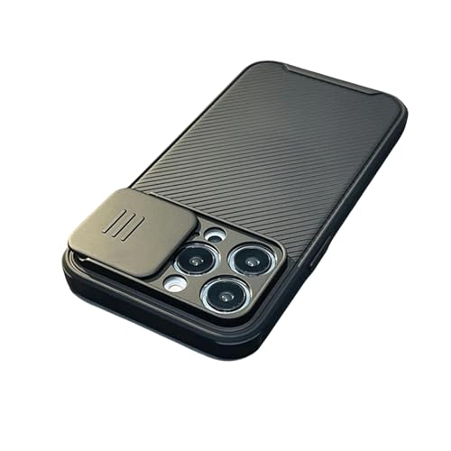 JKJHJF Handyhülle Dia Camera Objektivschutz Silica Telefon Hülle Für iPhone 15 14 13 12 11 Pro Max-Schwarz-Für iPhone 12 Pro von JKJHJF