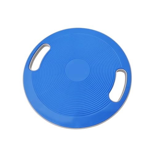 Handgriffloch-Fitness-Balance-Platte, Pedal for Heimkoordination, Aerobic-Kerntraining, rutschfestes Indoor-Yoga-Balance-Board (Size : Blue) von JKUHA