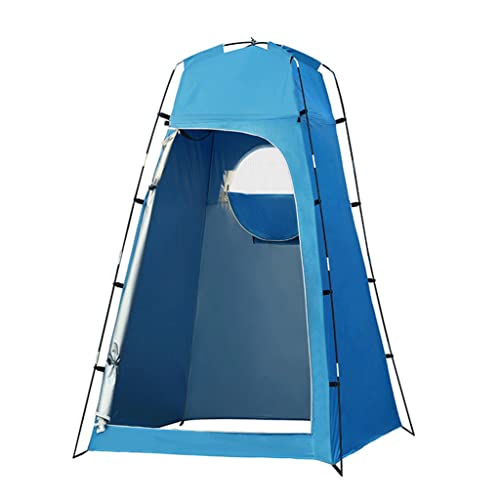 Mode Camping tragbare Umkleidekabine einfache wasserdichte Dusche Toilette Zelt Umkleidekabine Zelt leicht und robust Umkleidekabine Zelt modern (Himmelblau) von JLKCSEF