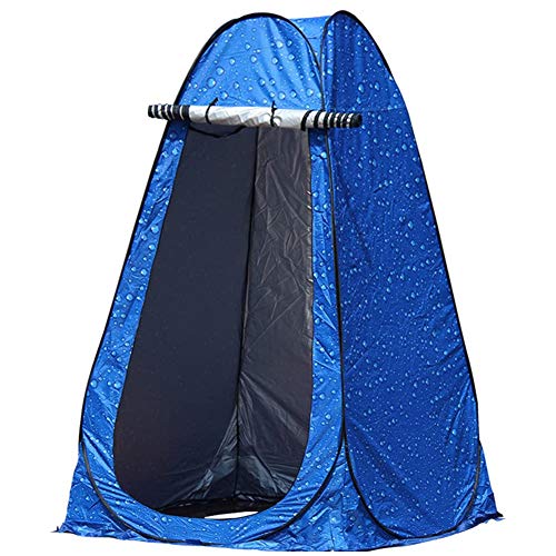 Pop-Up-Zelt, Umkleideraum-Sichtschutzzelt, tragbares Outdoor-Camping-Duschzelt (B 120 x 120 x 190) von JLKCSEF