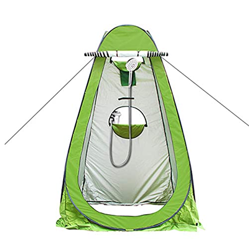Produkte Tragbares Instant-Pop-Up-Zelt Camping-Toilettenzelt Außendusche Umkleidekabine aufzubewahren Bade-Abstellraumzelte - Blau, Grün, Grün von JLKCSEF