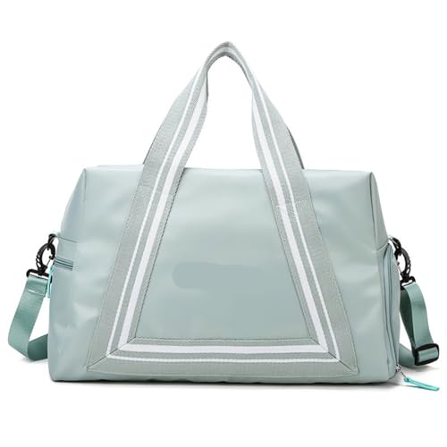 Reisetasche Damen-Aufbewahrung, Fitness-Yoga-Tasche, Herren-Business-Reisetasche, unabhängiges Schuhfach, Trocken- und Nasstrennung (Color : Green) von JMORCO