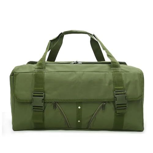 Reisetasche Rucksack Outdoor Wasserdicht Große Tragetasche Verdickte Oxford Move Packing Quilt Lagerung Reise Handtasche (Color : Green) von JMORCO