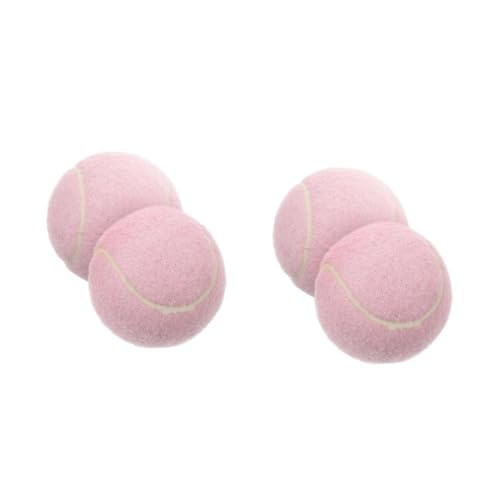 JOINPAYA 2 Sätze Trainings Tennisbälle Für Anfänger Pinke Gummibälle Für Mädchen Für Spielerisches Üben Und Verbesserung Tennisfähigkeiten Langlebig Und 2 Stücke * 2 JOINPAYA 2 Sätze Trainings Tennisbälle Für Anfänger Pinke Gummibälle Für Mädchen Für Spielerisches Üben Und Verbesserung Tennisfähigkeiten Langlebig Und 2 Stücke * 2 von JOINPAYA
