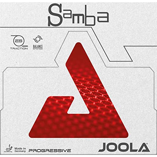 JOOLA Belag Samba, rot, 1,8 mm von JOOLA