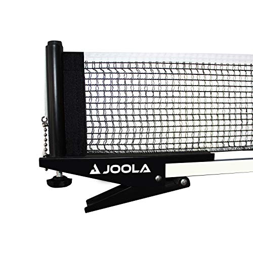 Joola Premium Tischtennisnetz und Pfosten Set – tragbar und einfach aufzubauen, 182,9 cm Regulierung Größe Ping Pong Federklemme Netz von JOOLA