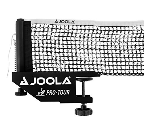 Joola Unisex – Erwachsene Post-Set Pro Tour Tischtennisnetz, Schwarz, 152cm von JOOLA