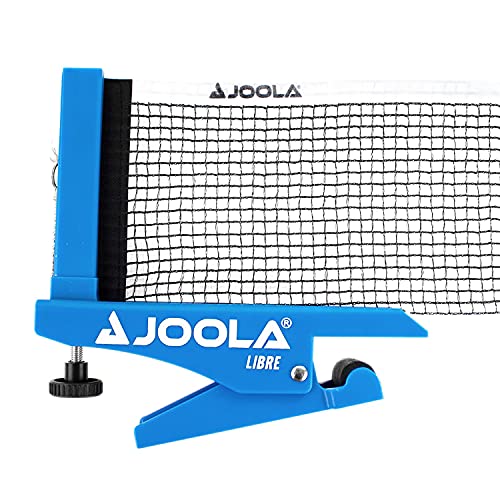 JOOLA Tischtennisnetz LIBRE- OUTDOOR Tischtennisnetz-Garnitur für Freizeitsport - Klemmtechnik - Höhenverstellbar mit Feststellschraube von JOOLA