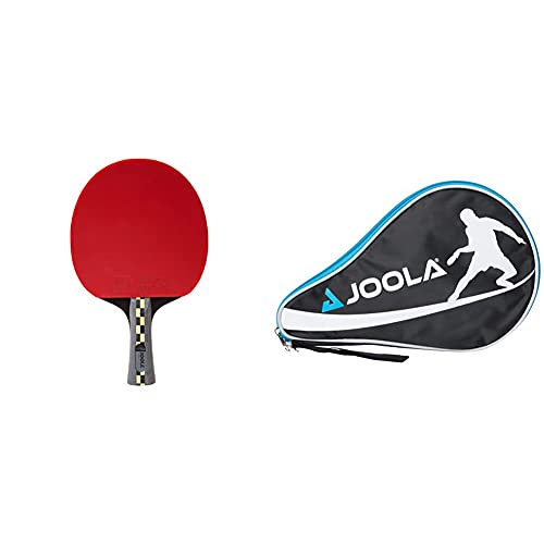 Joola Tischtennisschläger Zutreffend Schlägerhülle Schwarzrot Taschen Schutzh 