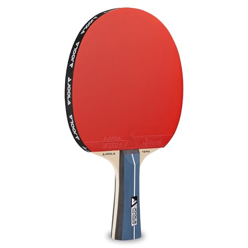 ITTF Zugelassener Allround Tischtennis-Schläger für Anspruchsvolle Spieler - 5-fach verleimtes Spezialsperrholz ITTF Zugelassener Allround Tischtennis-Schläger für Anspruchsvolle Spieler - 5-fach verleimtes Spezialsperrholz von JOOLA