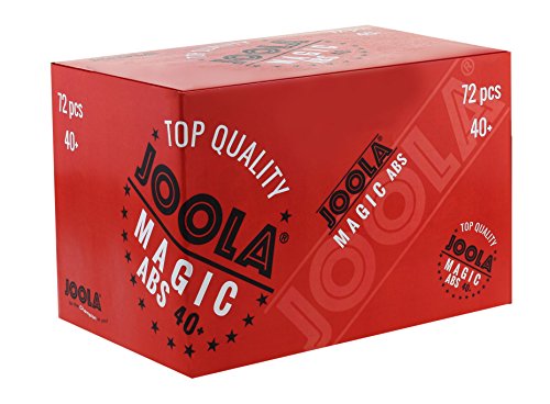 JOOLA Unisex – Erwachsene Magic Abs 40+ Tischtennisbälle, orange, One-Size von JOOLA