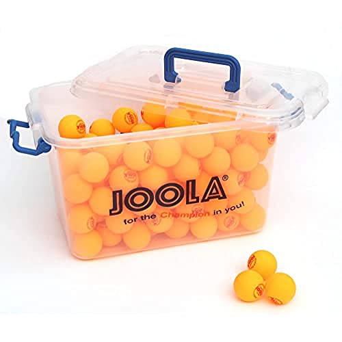JOOLA Unisex – Erwachsene Training 40+ Tischtennisbälle, orange, One-Size von JOOLA