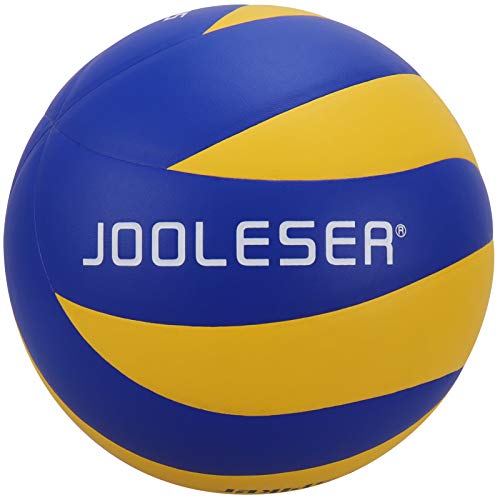 JOOLESER Soft Touch Beach Volleyball, offizielle Größe 5 Indoor & Outdoor Volleyball (Blau) von JOOLESER