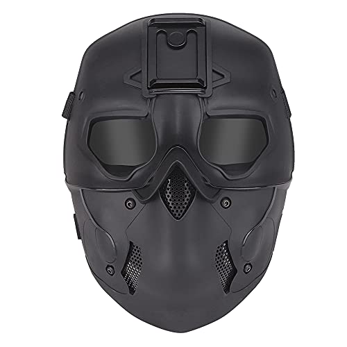 Taktische Faltbare Halbe Gesichtsmaske Streik Stahl Paintball Maske Outdoor Schutzaus Leisuretime Airsoft Maske 