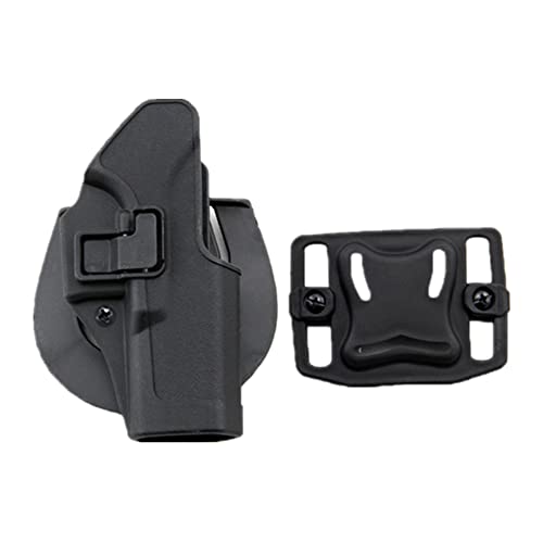 JOYASUS Taktische Pistole Holster, Airsoft Pistole Concealment Ziehen Rechtshänder Paddle Gürtel Holster Pouch für Glock 17 19 22 23 31 32 von JOYASUS