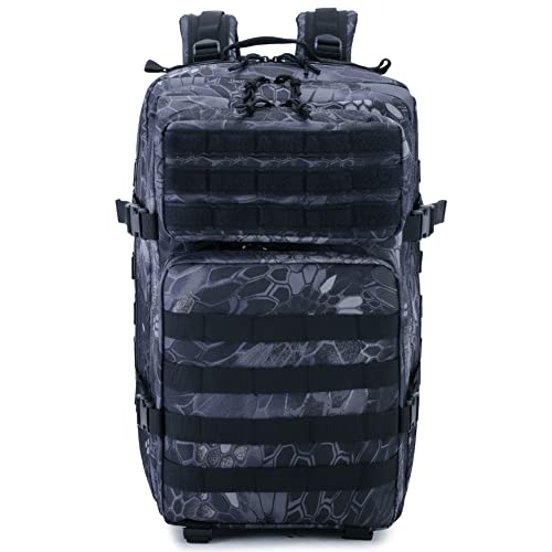 45L Militärische Taktische Rucksack Molle Tasche Außentasche 3-Tages-Angriff Pack Bug Out Tasche Backpack-Python von JOYLYJOME