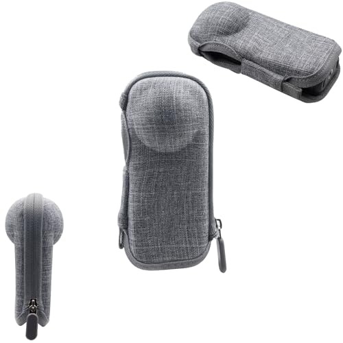 JOYSOG X4 Mini-Tasche, Hartschalen-Tragetasche für Insta360 X4 Action-Kamera, schützende Reisetasche (grau) von JOYSOG