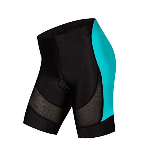 JPOJPO Fahrrad-Shorts für Damen, mit 5D-Gel-Polsterung, Sportunterwäsche, Rot, Pink, Schwarz, S-3XL, 1Blau, S von JPOJPO