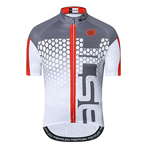 JPOJPO Herren Radtrikot Bike Bekleidung Kurzarm Fahrrad Sport T-Shirt Tops Fahrradtrikot für Männer von JPOJPO