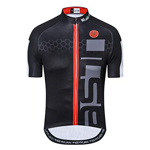 JPOJPO Herren Radtrikot Bike Bekleidung Kurzarm Fahrrad Sport T-Shirt Tops Fahrradtrikot für Männer von JPOJPO