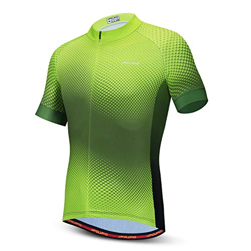 JPOJPO Herren Radtrikot Kurzarm MTB Sommer Kleidung Fahrrad Tops Jacke S-3XL, 22, XXL von JPOJPO
