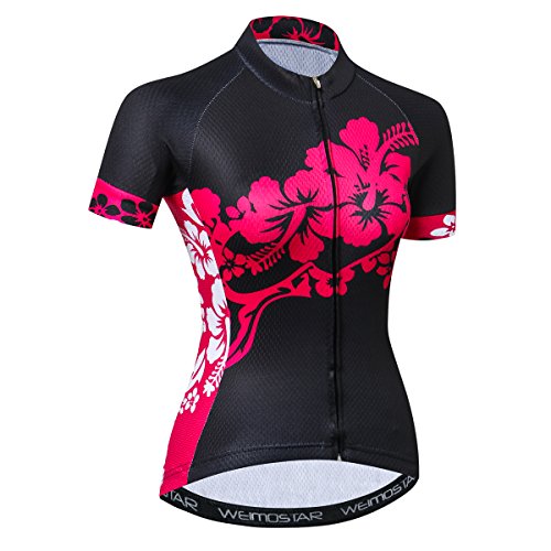 JPOJPO Radtrikot Damen Sommer 2019 Bike Trikot Bekleidung Rennrad Kleidung Shirts Kurzarm Fahrrad Tops von JPOJPO