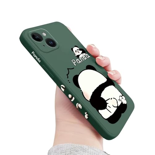 JPXWD Handyhülle Panda Telefonkoffer Für 1phone 15 14 13 12 11 Plus Pro Max Cover-1phone Xs Max-dunkelgrün von JPXWD