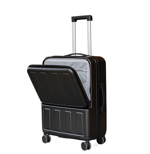JPXWD Koffergepäck mit TSA-Schloss und USB-Ladeanschluss, kann im Flugzeug getragen Werden, Damen-Koffer, Koffer mit Rollen von JPXWD