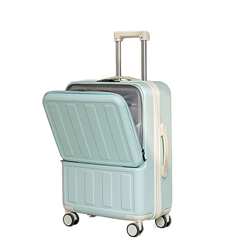 JPXWD Koffergepäck mit TSA-Schloss und USB-Ladeanschluss, kann im Flugzeug getragen Werden, Damen-Koffer, Koffer mit Rollen von JPXWD